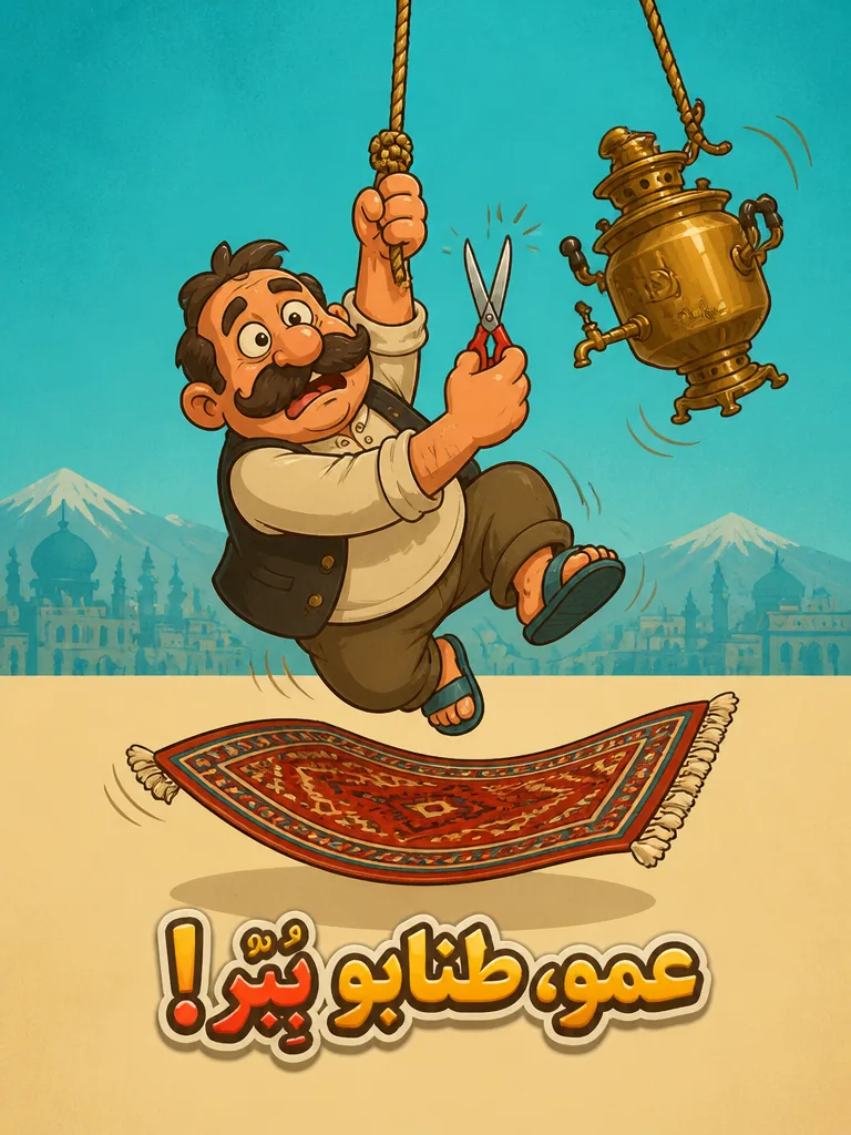 عمو طنابو درست ببُر!